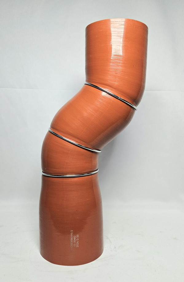 Патрубок интеркуллера впускной MC11,440-500 TX/ Sitrak C7H HOWO YZ972553000199 OEM — 1