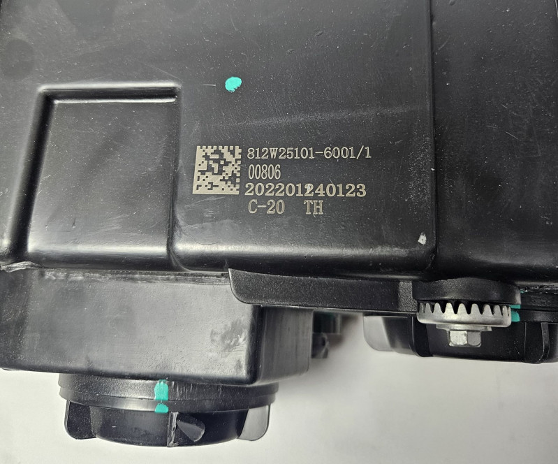 Фара передняя левая самосвала в сборе SITRAK 812W25101-6001 Sinotruk — 3