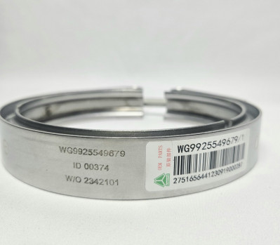 Хомут выхлопной трубы от гороного тормоза Sitrak CHINA WG9925549679 Sinotruk