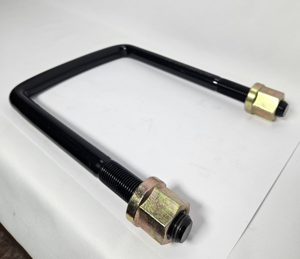 Стремянка полурессоры U-обратной формы 20х163х240 с резьбой Sitrak CHINA AZ9925520070 OEM — 2