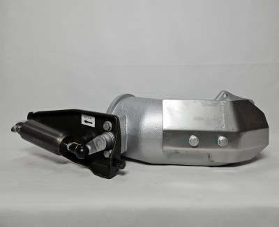 Тормоз горный в сборе с трубой (угловой) MC13 Sitrak CHINA 202V15201-6227 Sinotruk