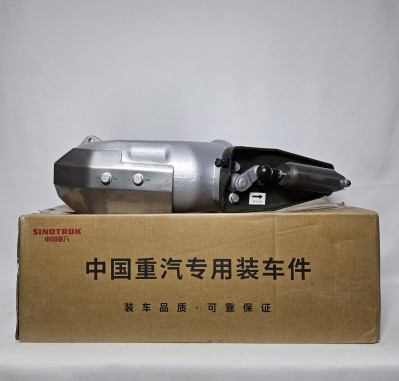 Тормоз горный в сборе с трубой (угловой) MC13 Sitrak CHINA 202V15201-6227 Sinotruk